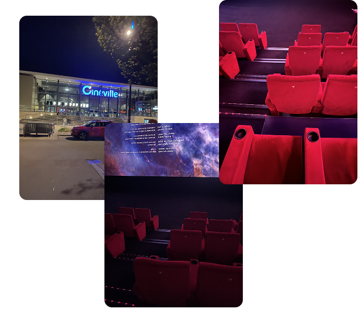 3 photos de cinéma