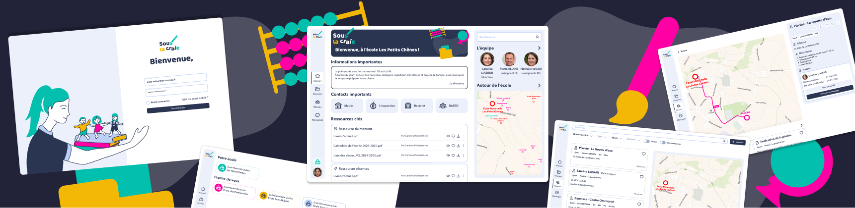 Image de présentation du projet Sous la craie